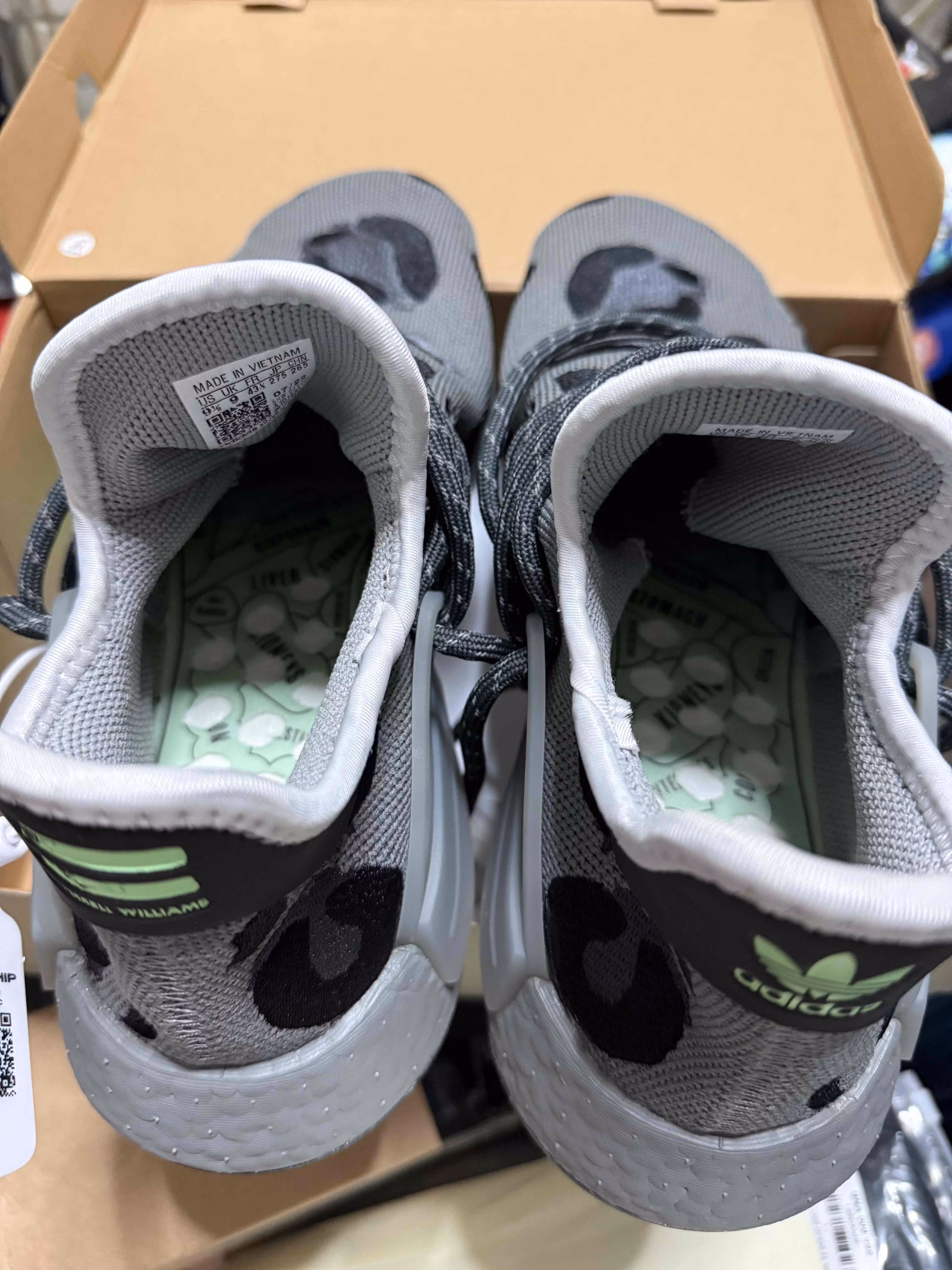 Pharrell x adidas NMD Human Race Animal Print 'Grey' ID1531 Pharrell x adidas NMD Human Race Animal Print 'Grey' ID1531